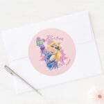 Miss Piggy Merry Christmas To Moi Classic Round Sticker
