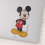 Modern Mickey Hands Behind Back Sticker