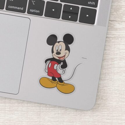 Modern Mickey Side Hands On Hips Sticker