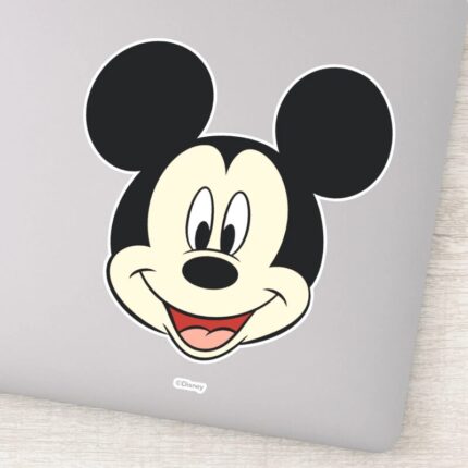 Modern Mickey Smiling Head Sticker