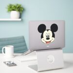 Modern Mickey Smiling Head Sticker