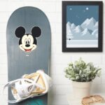 Modern Mickey Smiling Head Sticker