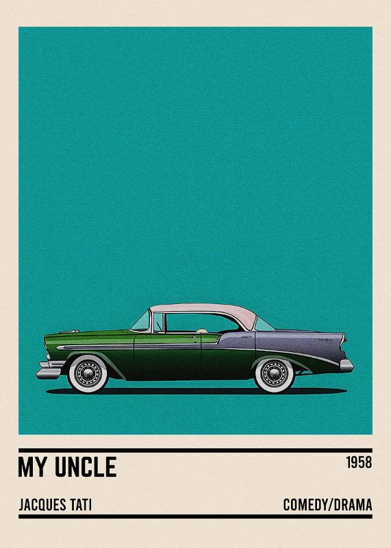 Mon Oncle Car Movie Poster