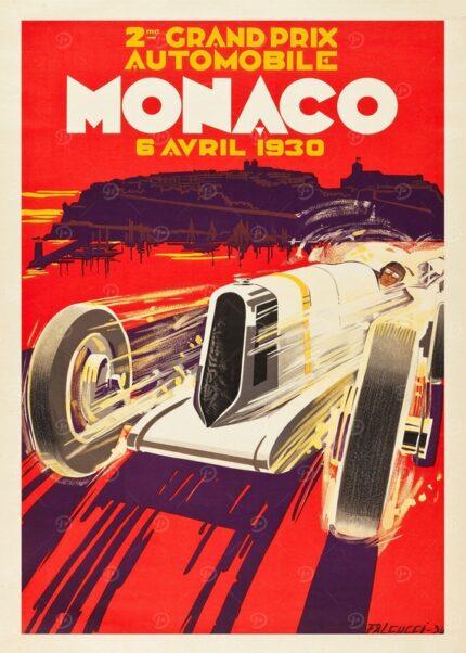 Monaco Grand Prix Poster