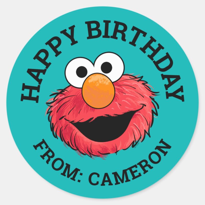 Monster At The End Of Th Happy Birthday Gift Tag