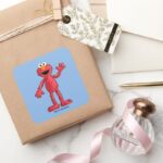 Monster At The End Of This Story Cutie Elmo Square Sticker