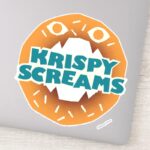 Monsters At Work Krispy Screams Sticker