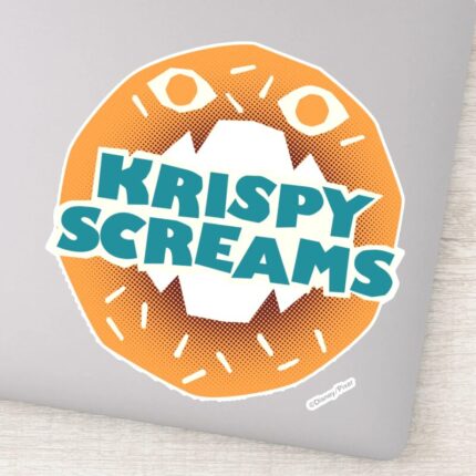 Monsters At Work Krispy Screams Sticker