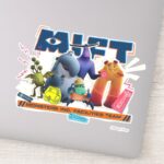 Monsters At Work Monsters Inc. Facility Team Sticker