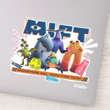 Monsters At Work Monsters Inc. Facility Team Sticker