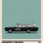 Moonrise Kingdom Car Movie Poster