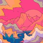 Morning In The Mountains Spring Vibes Poster