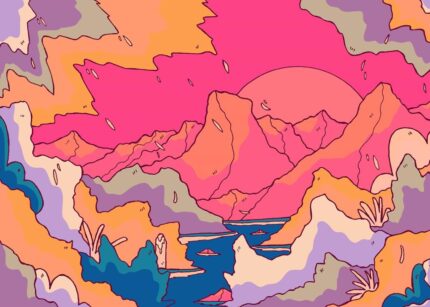 Morning In The Mountains Spring Vibes Poster