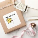 Mr. Bounce Classic Pose Square Sticker