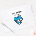 Mr. Bump Classic 1 Square Sticker