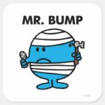 Mr. Bump Classic 2 Square Sticker