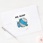Mr. Bump Classic 3 Classic Round Sticker