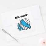 Mr. Bump Classic 3 Square Sticker
