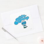 Mr. Bump Broken Vase Square Sticker