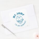 Mr. Bump Im Into Bandage Square Sticker