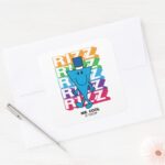 Mr. Cool Rizz Square Sticker