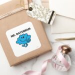 Mr. Daydream Classic Pose Square Sticker
