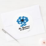 Mr. Daydream For President Classic Round Sticker