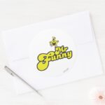 Mr. Funny Dancing On His Name Classic Round Sticker
