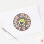 Mr. Funny Having A Laugh Classic Round Sticker