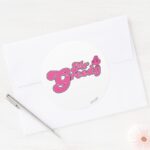 Mr. Greedy Standing Around Classic Round Sticker