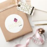 Mr. Greedy Give Peas A Chance Classic Round Sticker