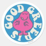 Mr. Greedy Greed Is Good Classic Round Sticker