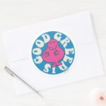 Mr. Greedy Greed Is Good Classic Round Sticker