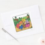 Mr. Men Little Miss Mothers Day Square Sticker