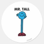 Mr. Tall Standing Tall Classic Round Sticker