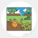 Mr. Tickle Outdoor Fun Classic Round Sticker
