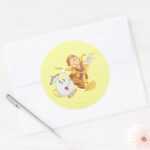 Mrs. Potts Friends Classic Round Sticker