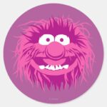 Muppets Animal 2 Classic Round Sticker