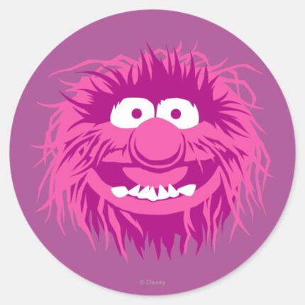 Muppets Animal 2 Classic Round Sticker