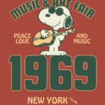 Music And Art Fair Peanuts Poster