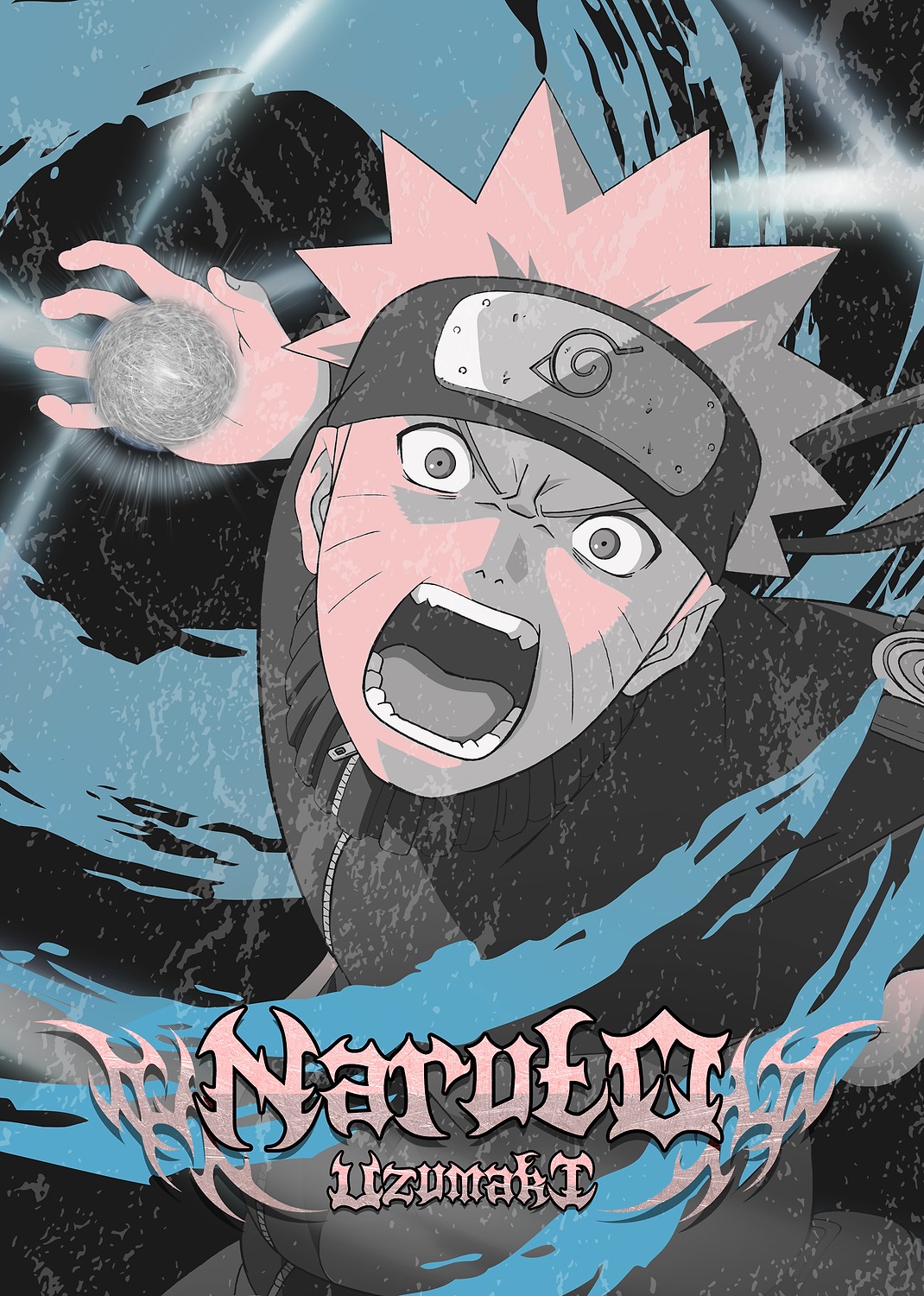 Naruto Uzumaki Rasengan unleashed