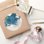 Naturess Design 5 Classic Round Sticker