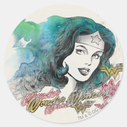 Naturess Design 7 Classic Round Sticker