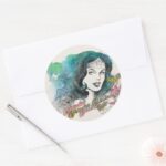 Naturess Design 7 Classic Round Sticker