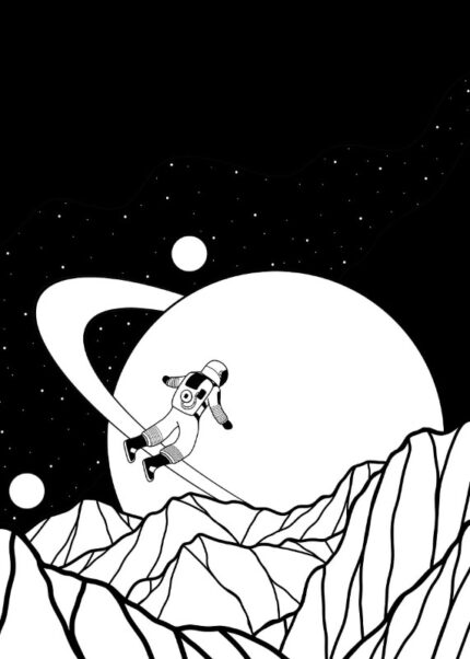 Negative Space Poster