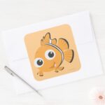 Nemo 1 Square Sticker