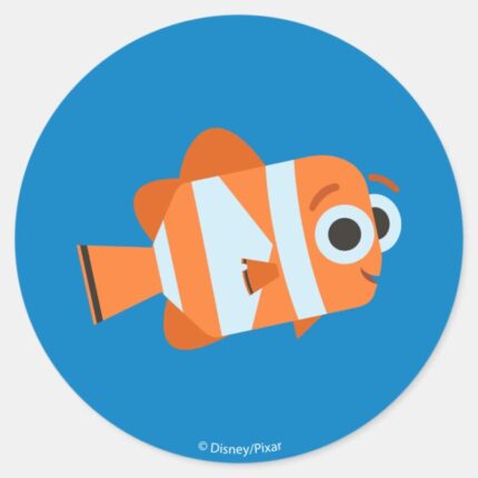 Nemo Chart Your Own Adventure Classic Round Sticker