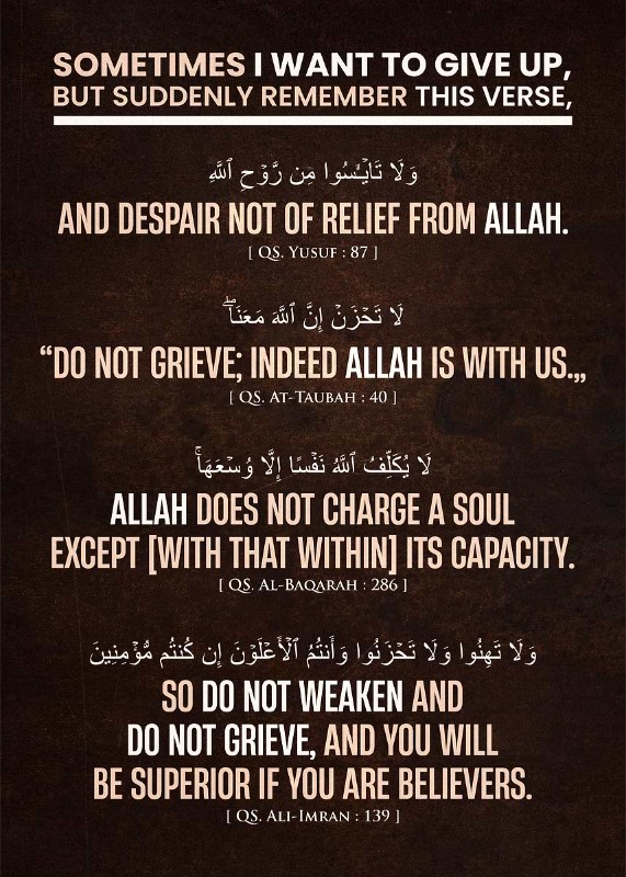 Never Give Up My Brothers Poster