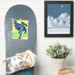 Never Give Up Batman Running Graphic Sticker