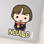 Neville Longbottom Cartoon Character Art Sticker